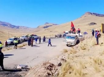 Cusco: mineros de Chumbivilcas bloquean el Corredor Vial Sur en medio de reclamos por formalización