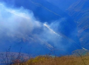 Incendio  arrasa con más de 30 hectáreas de cobertura vegetal en San Pedro de Cachora