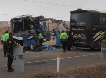 Tacna: ordenan nueve meses de prisión preventiva para conductor de bus