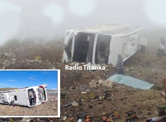 4 fallecidos y al menos 20 heridos deja volcadura de ómnibus de empresa Palomino, en Negromayo