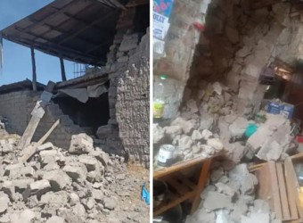 Terremoto de 7.2 deja deslizamientos y daños en viviendas de adobe en Parinacochas