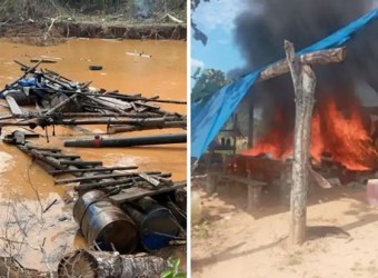 Madre de Dios: Fuerzas Armadas golpean a la minería ilegal y destruyen recursos valorizados en más de S/8.3 millones