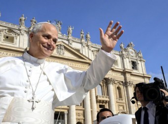 El papa León XIV se solidarizó con el pueblo palestino