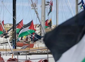 La flotilla rumbo a Gaza denuncia la interceptación de sus barcos por lanchas identificadas como de “Israel”
