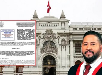 César Holguín, diputado de Ahora Nación, presentó un proyecto de ley para derogar la Ley Chlimper 2.0