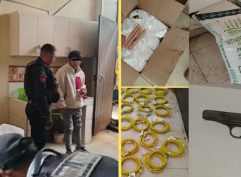 Agentes del Depincri hallan almacén clandestino de explosivos durante allanamiento judicial