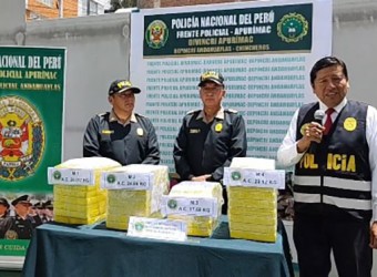 Golpe al tráffico de drogas: 9 detenidos y más de 97 kilos de clorhidrato de cocaína incautados en Kutinachaca