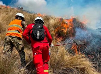 Ayacucho: COER registra 18 incendios forestales y 322 hectáreas de vegetación afectadas
