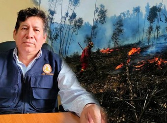 Ayacucho: 101 incendios forestales registrados en lo que va del año en la región