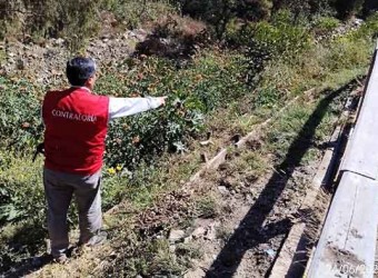 Contraloría advierte riesgo de colapso en obra del parque temático Lago Azul