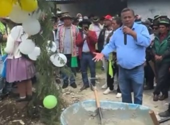 Michael Martínez con plata de todos los andahuaylinos hace campaña política gratis