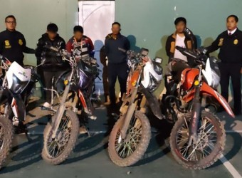 Desbaratan banda delincuencial dedicada al robo de motocicletas 