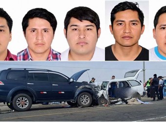 Dolor y consternación por cinco fallecidos tras brutal choque frontal en la Panamericana Sur