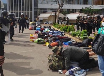 TC exhorta al Mininter y la Policía respetar los derechos a la libertad personal y a la protesta de los manifestantes