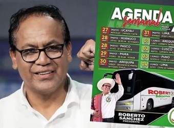 Puno: Roberto Sánchez recorre nueve regiones y cierra campaña sur andina 