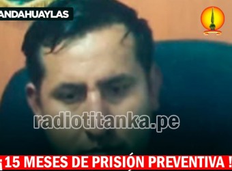 Dictan 15 meses de prisión preventiva para presunto sicario del caso “Camping”