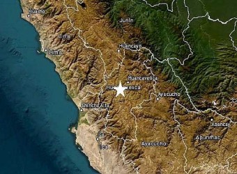 Huancavelica: se registró sismo  de magnitud 4 