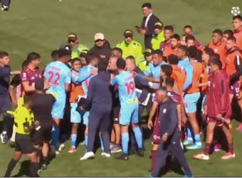 Los Chankas pierden con bronca 1-0 ante Garcilaso en Andahuaylas 