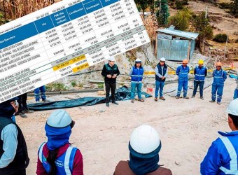 Obras paralizadas y gasto estancado en la Dirección Subregional de Transportes Chanka