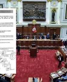 Congreso: presentan proyecto de ley para derogar la creación del Colegio Profesional de Artistas del Perú