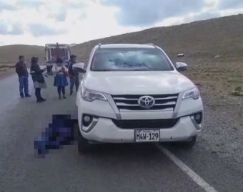 Policía habría hallado camioneta abandonada por delincuentes que protagonizaron asalto en Pampachiri