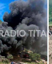 Desconocidos incendiaron campamentos de minera Southern Perú en Tapairihua