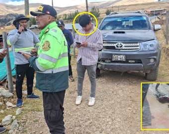 Juez de Tambobamba libera a conductor que en estado de ebriedad atropelló y mató a estudiante, en Challhuahuacho