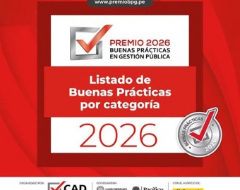 Conoce el listado de las Buenas Prácticas en Gestión Pública 2026 