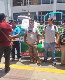 Ica: trabajadores de Agrícola Chapi protestan en la Dirección de Trabajo y exigen utilidades