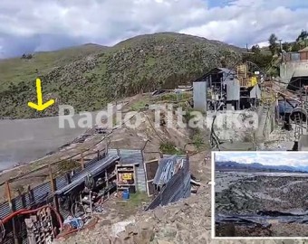 DREM Apurímac se movilizó para constatar colapso de cancha de relaves en Cotabambas