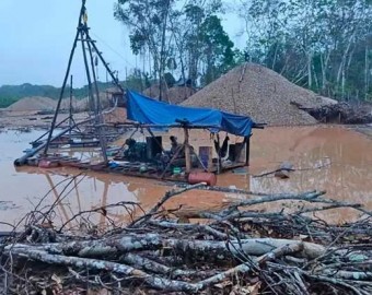 Madre de Dios: destruyen 24 máquinas utilizadas para la minería ilegal en área natural protegida