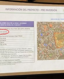 Funcionarios del PRONIS sobredimensionan número de beneficiarios del nuevo hospital III-I Abancay