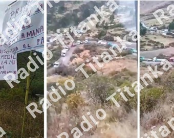 Comunidades de Mariscal Gamarra anuncian bloqueo de vía en rechazo a paso de camiones mineros 