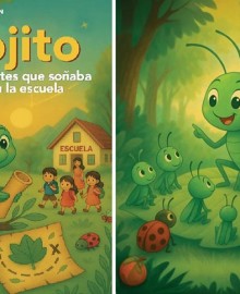 José Abilio Guillén Guzmán incursiona en la literatura infantil con “Hojito: el saltamontes que soñaba con ir a la escuela”