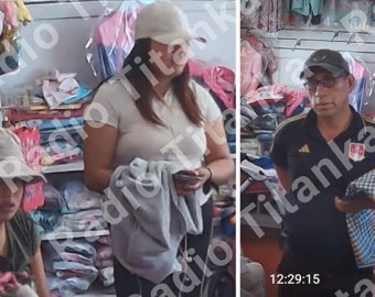 Captan a dos mujeres y un hombre robando en establecimientos comerciales de Abancay