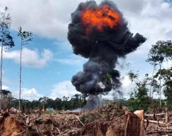Madre de Dios: Fuerzas Armadas y PNP asestan duro golpe a la minería ilegal