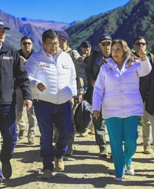 Boluarte en Chalhuanca: continúa la mecida sobre el COAR Apurímac