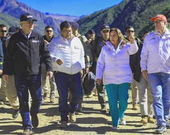 Boluarte en Chalhuanca: continúa la mecida sobre el COAR Apurímac