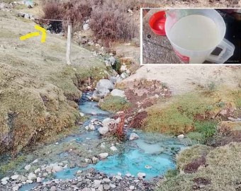 Denuncian contaminación de manantial que abastece a comunidad campesina de Churo, en Mara
