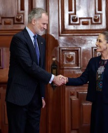 México: Claudia Sheinbaum rompió el hielo con Felipe VI de España
