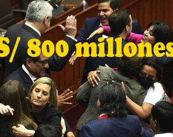 Congreso rompe récord histórico de gasto en sus remuneraciones, planillas y bonos extra