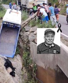 Huancavelica: motocarga cae al río en Anco, dejando un muerto y cuatro heridos