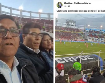 En horario de trabajo gerente y comunicador del Municipio de Curahuasi asisten a partido de fútbol en Cusco