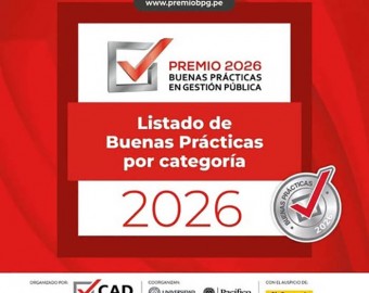 Ya está disponible la Publicación Especial de las Buenas Prácticas en Gestión Pública 2026
