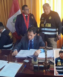 Dictan 15 días de detención preliminar para presidente de la Corte Superior de Justicia de Apurímac y varios funcionarios
