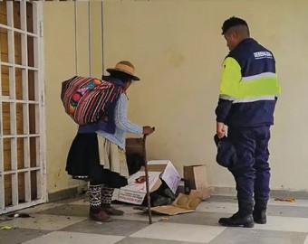 Huancavelica: madre encuentra a su hijo con discapacidad en la calle