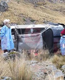 Huancavelica: comerciante y conductor volvían de fiesta y mueren en abismo