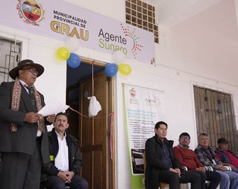 Inauguran agente Sunarp en sede de Municipalidad Provincial de Grau 