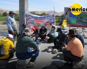 Moquegua: agricultores anuncian paro de 24 horas contra Quellaveco