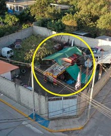 ¡Al descubierto!: camión contra incendios donado por Corea del Sur abandonado en taller de planchado, en Patibamba Baja